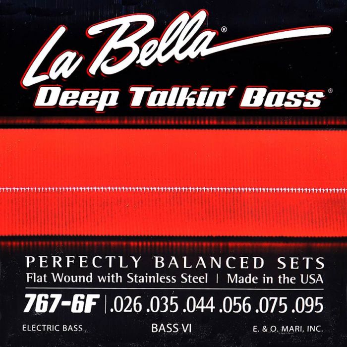 La Bella Deep Talkin' Bass string set electric bass VI