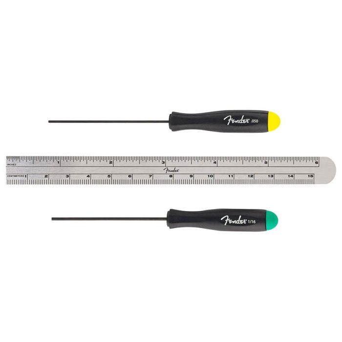 Fender  ruler and drivers, combination set