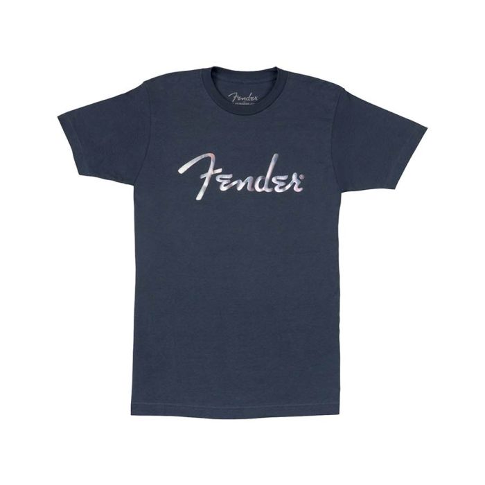 Fender Clothing T-Shirts galaxy logo, tee, indigo smoke, S