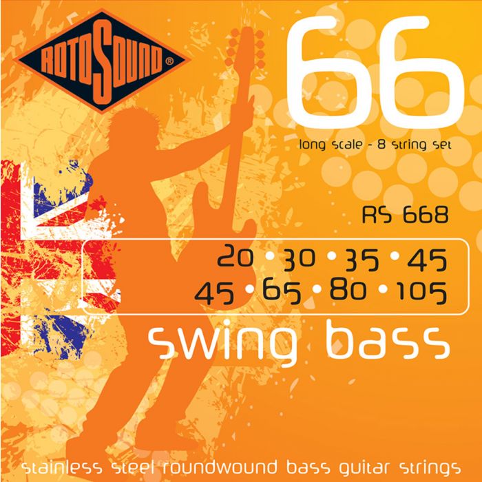 Rotosound Swing Bass 66 snarenset basgitaar