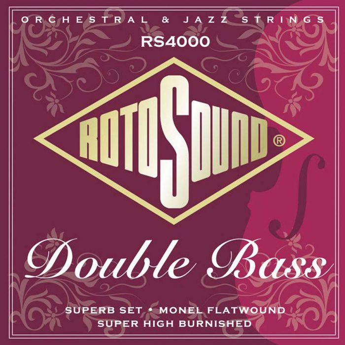 Rotosound Orchestral & Jazz string set double bass 3/4 monel flatwound