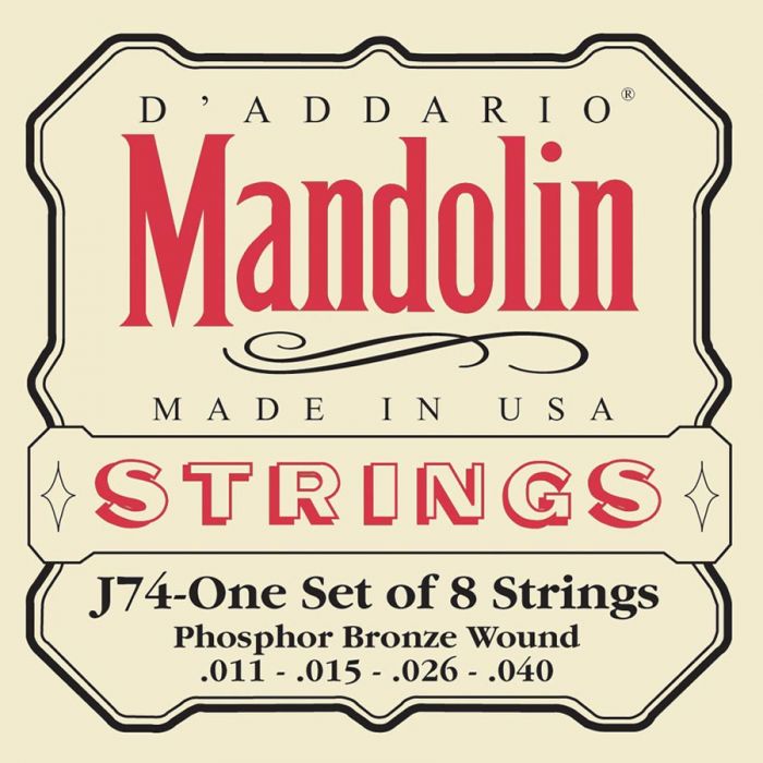 D'Addario snarenset mandoline
