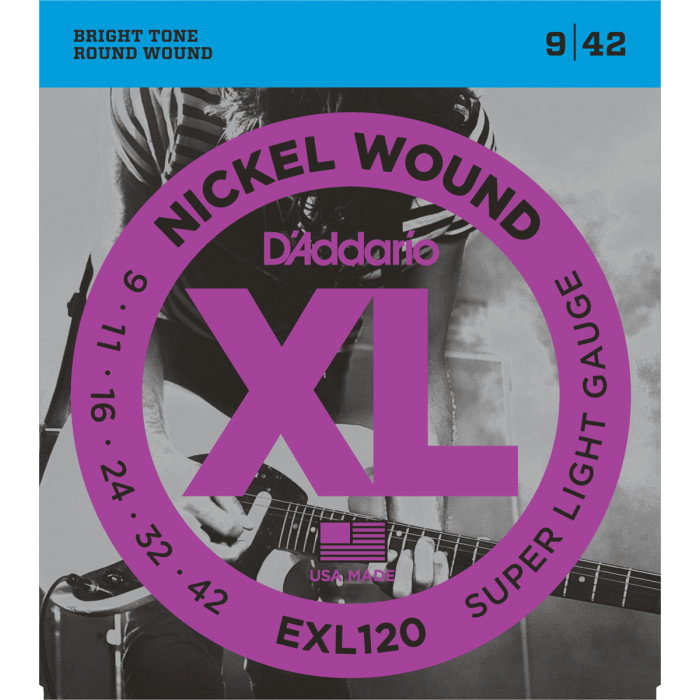 D'Addario XL Nickel Round Wound snarenset elektrisch