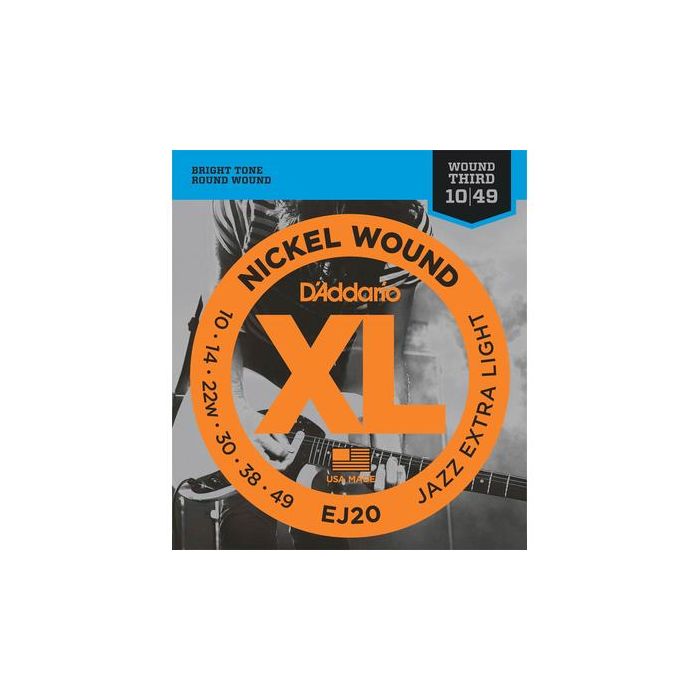 D'Addario XL Jazz snarenset elektrisch