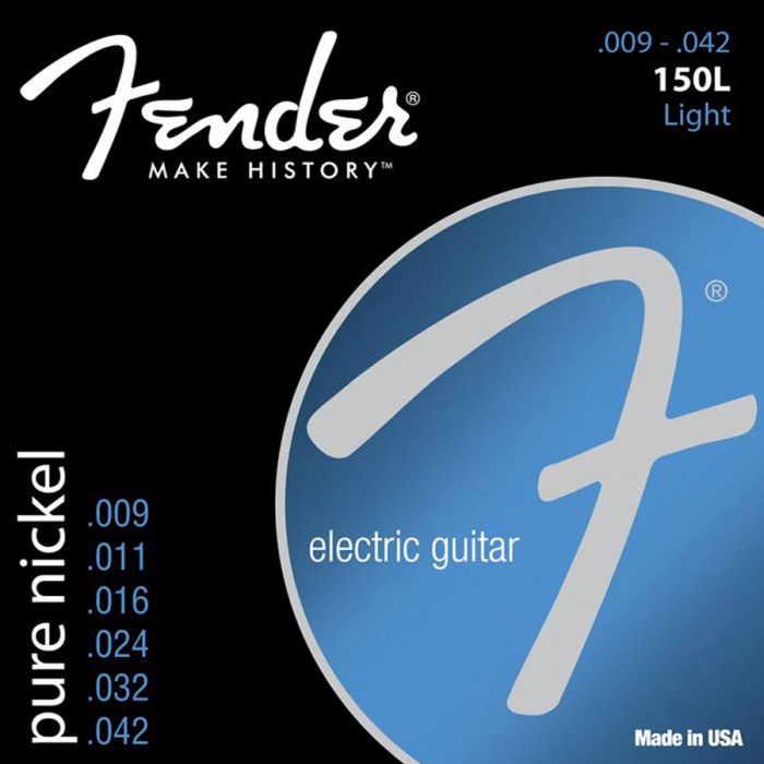 Fender Original 150s string set electric pure nickel light 009-011-016-024-032-042 