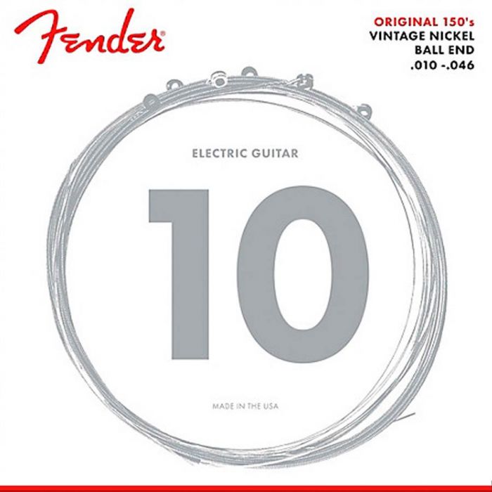 Fender Original 150s string set electric pure nickel regular 010-013-017-026-036-046 