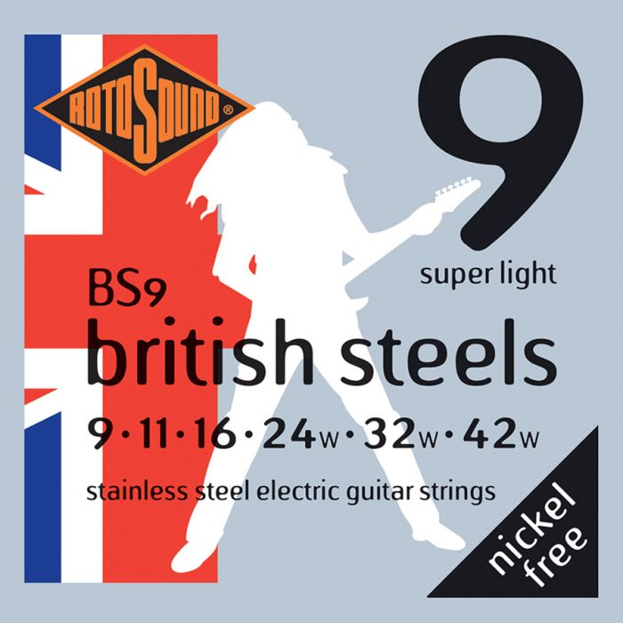 Rotosound British Steels snarenset elektrisch