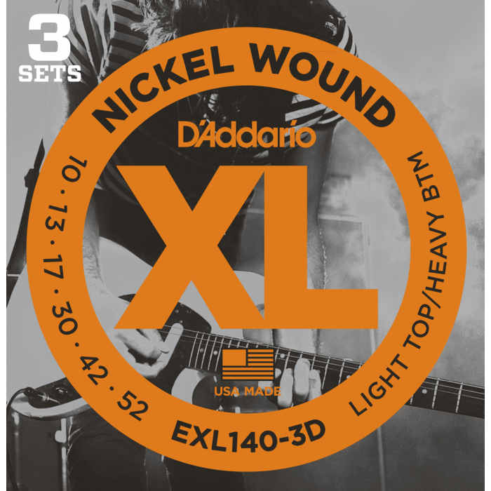 D'Addario XL Nickel Round Wound snarenset elektrisch