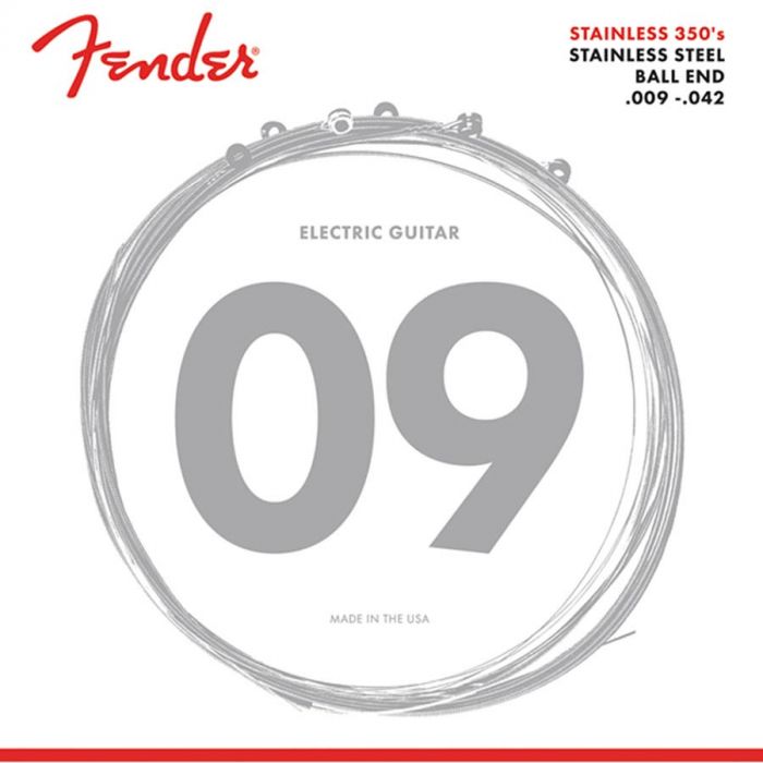 Fender Stainless 350s string set electric
