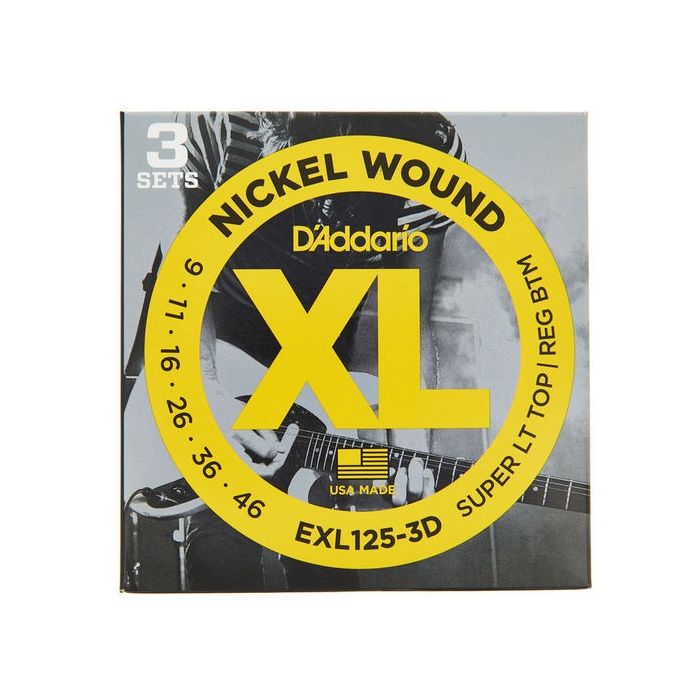 D'Addario XL Nickel Round Wound snarenset elektrisch