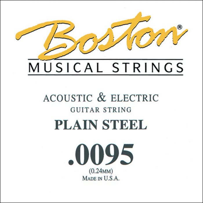 Boston .0095 snaar, plain steel