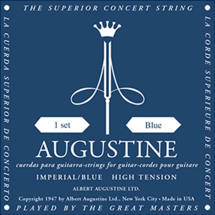 Augustine Imperial Blue string set classic