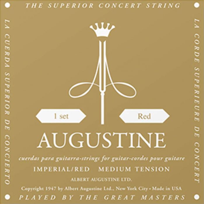 Augustine Imperial Red string set classic