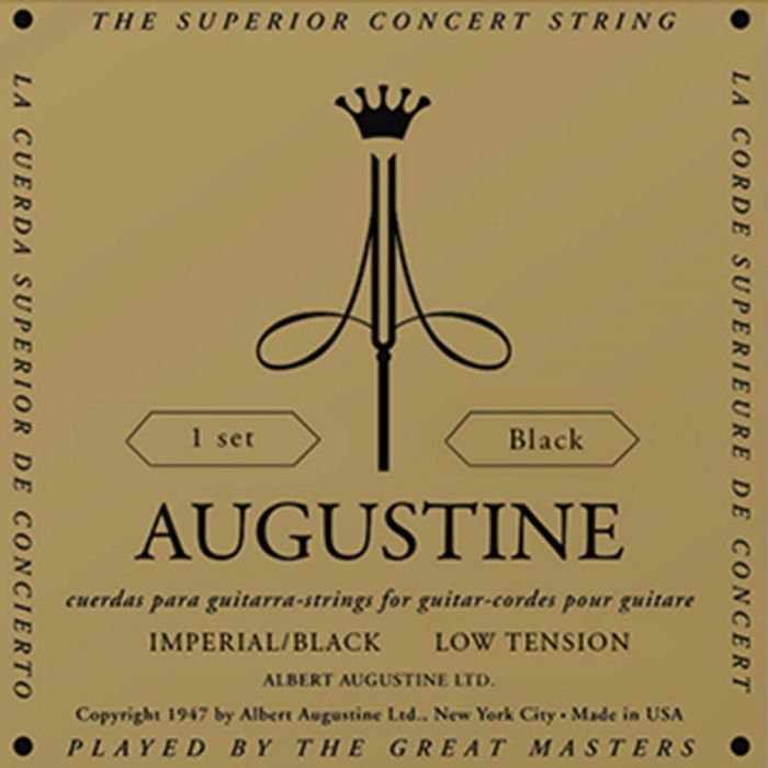 Augustine Imperial Black string set classic