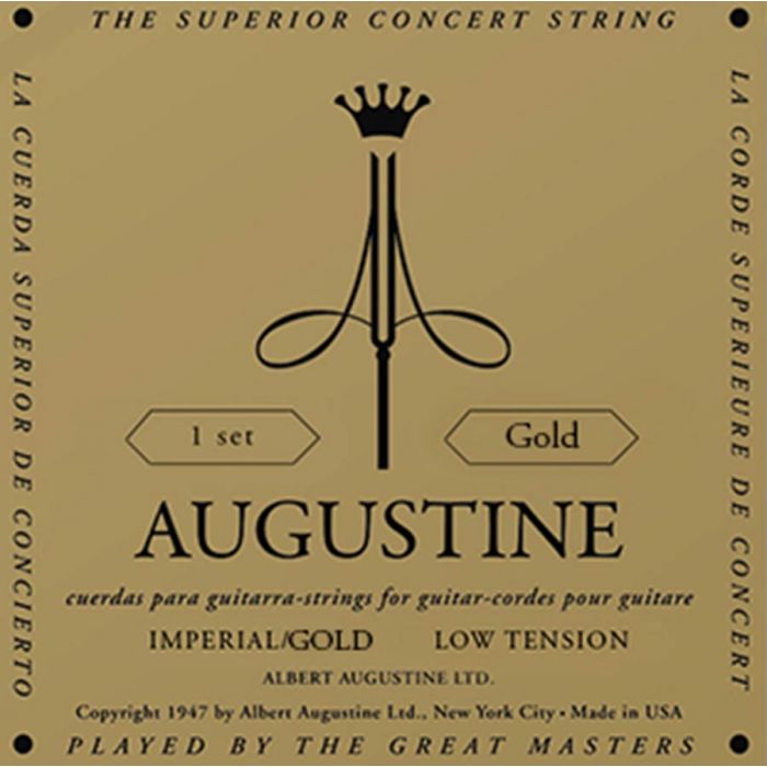 Augustine Imperial Gold string set classic