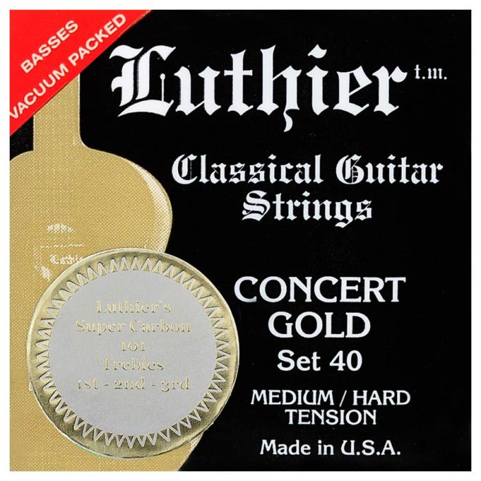 Luthier Super Carbon 101 string set classic