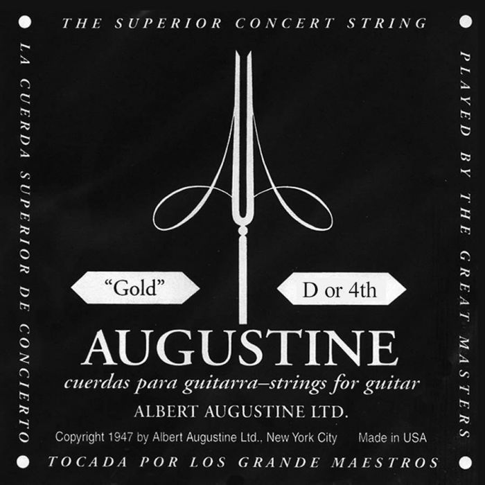 Augustine Gold Label D-4 string