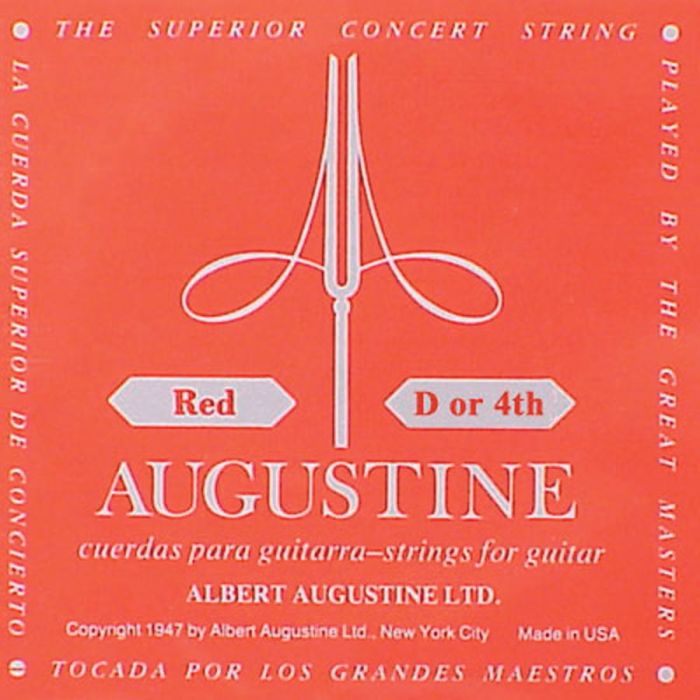Augustine Red Label D-4 snaar voor klassieke gitaar