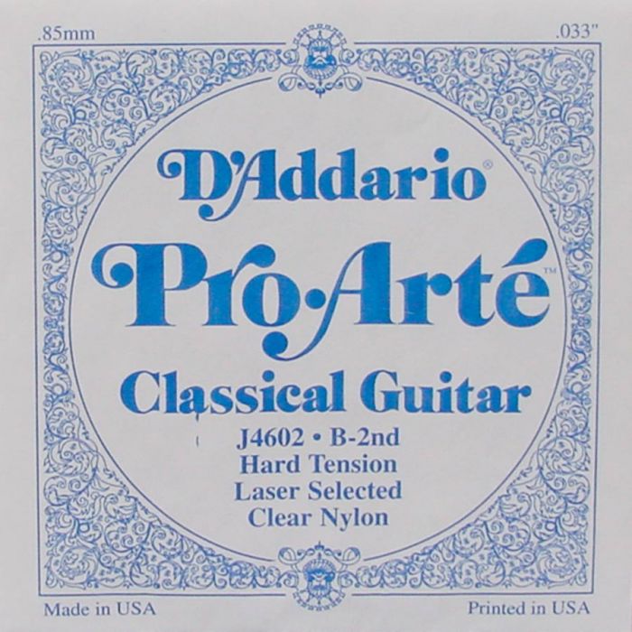D'Addario Classics B-2 snaar voor klassieke gitaar