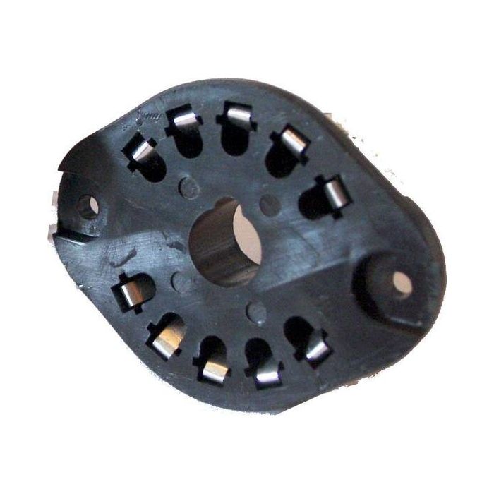 Steelpinoutsocket for Socket G10A-tubes