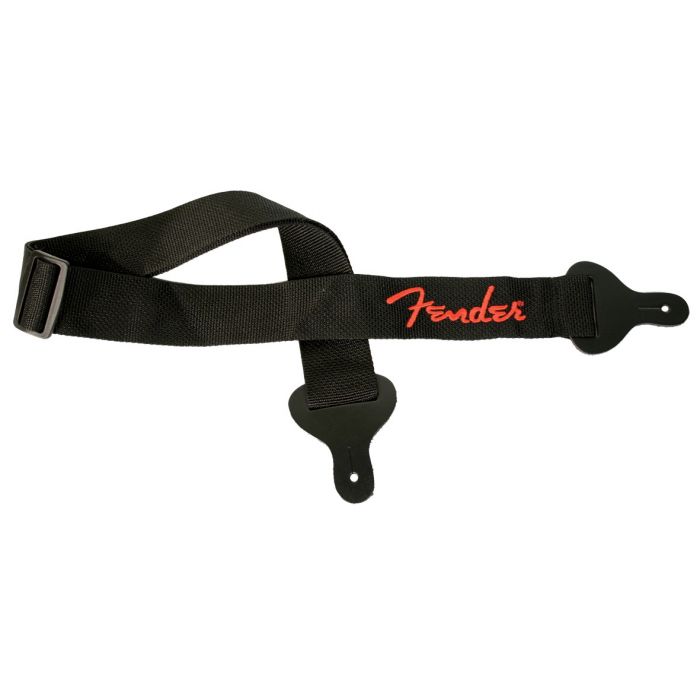 Fender gitaarband black/yellow/red