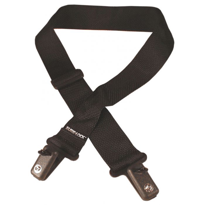 LM Straps Surelock Polyweb black
