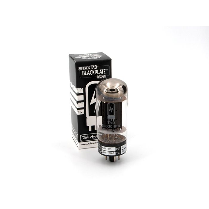 TAD 6L6GC-STR BLACKPLATE RCA-Style Matched