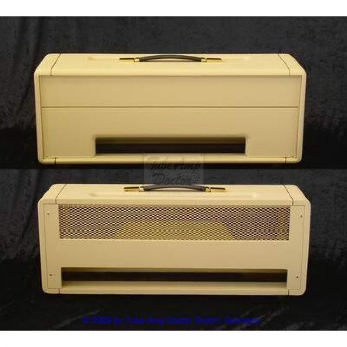 Topbehuizing voor Plexi Kit 100Watt /150Watt Bass Smooth White / Blonde