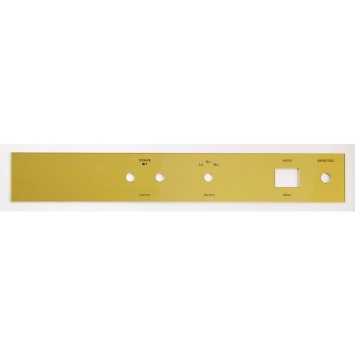 Plexi Rear-Panel fits on 18 Watt TMB Kit
