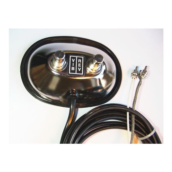 Footswitch for Fender REV+VIB with RCA/Cinch plugs XL