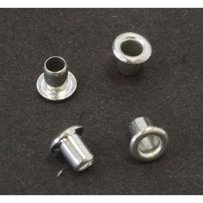 Eyelet for DIY projects or modifications of Fender style fiberboards.