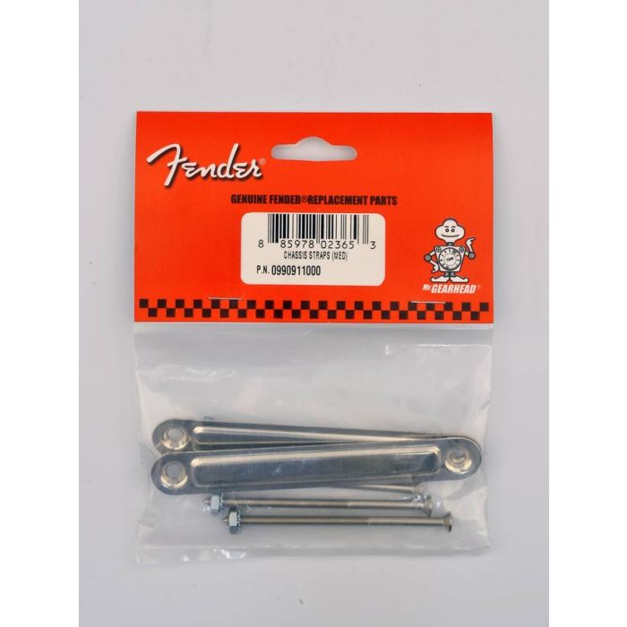 Fender Genuine Replacement Part chassis straps medium bolts included 