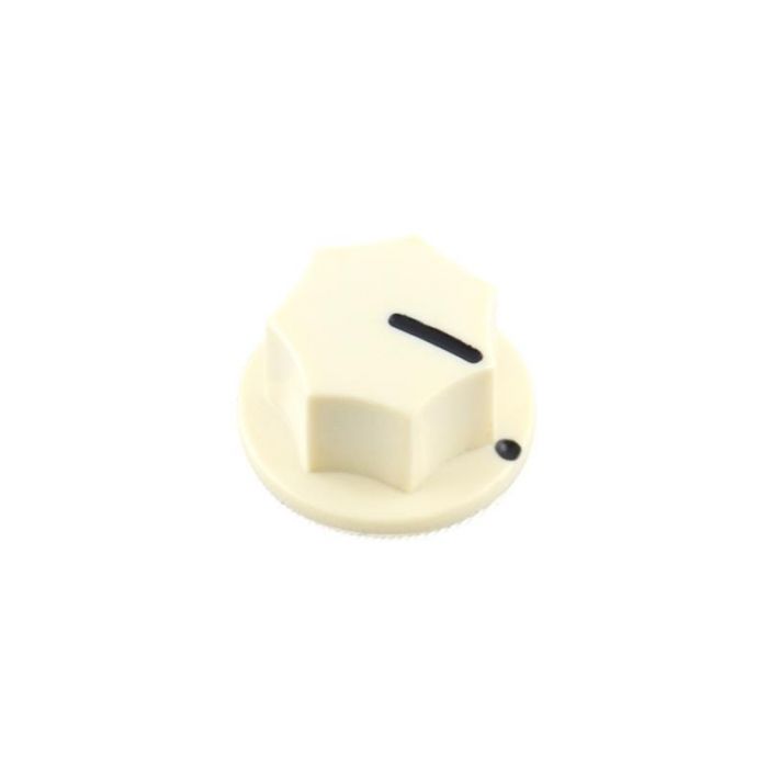 Knob Classic Black Fluted