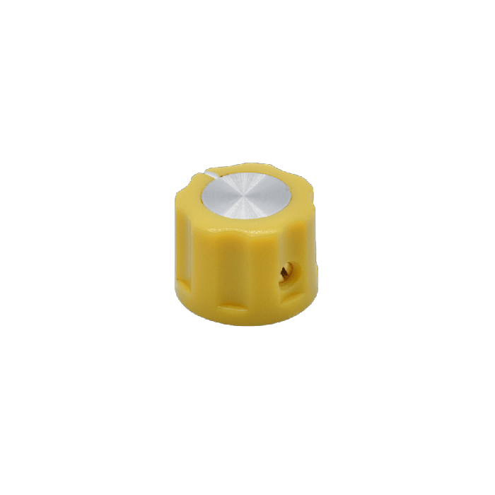 Knob Synth Pointer yellow