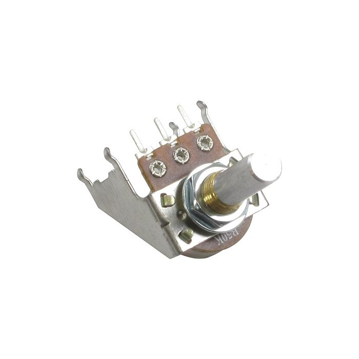 Fender Potmeter, A50K, PC Mount, "D"- Shaft