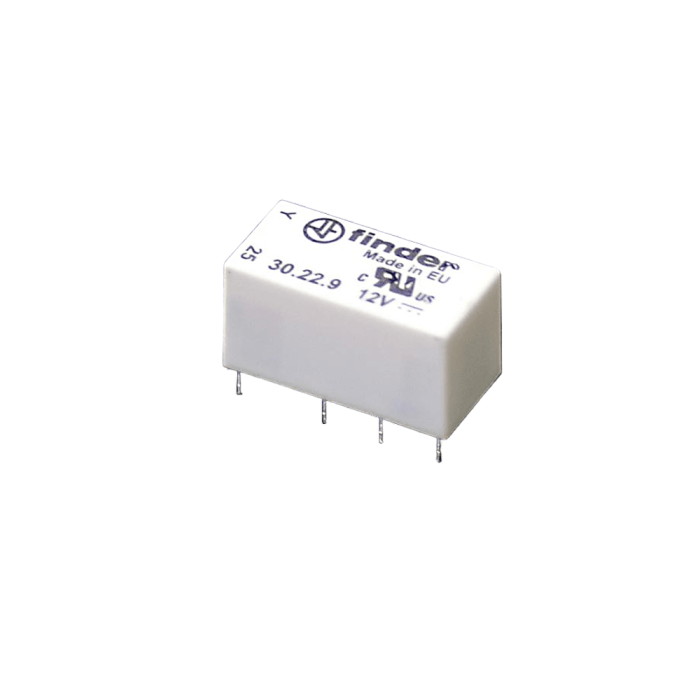 Finder Relais DPDT , 125V 2A, 6V
