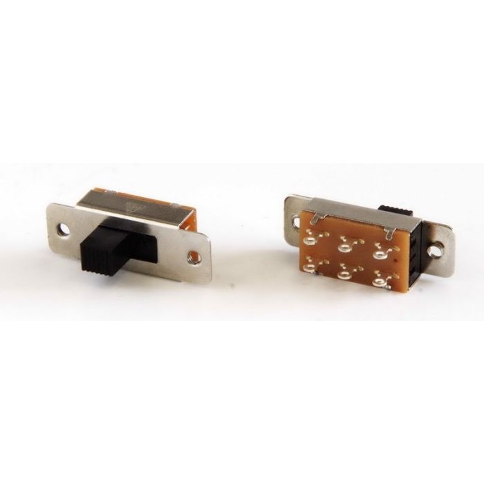DPDT Slide switch, used by Fender® as ,,Bright" sw