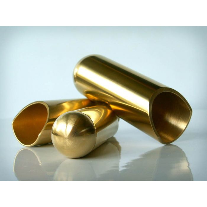 The Rock Slide polished brass balltip slide size S (inside 17.5 - length 57.0mm)