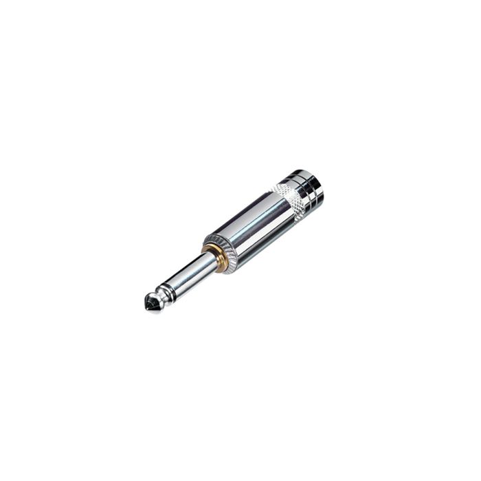 REAN / Neutrik NYS224S 6.35 Silent Mono Metal Jack Plug