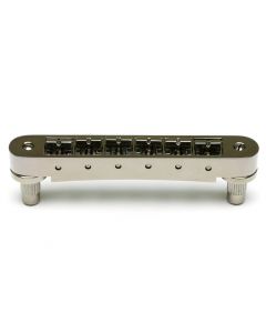 Graph Tech ResoMax PM-8843-BN - NV1 4 mm Tune-O-Matic Bridge - Black Nickel