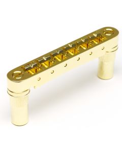 Graph Tech ResoMax PM-8863-G0 - NV1 6 mm Tune-O-Matic Bridge - Gold