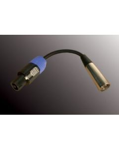 Adapter Speakon / XLR Male