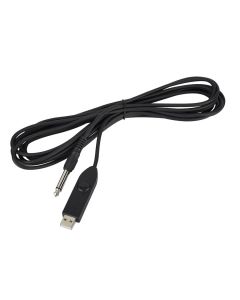 Shadow  guitar cable with USB connector and gain control