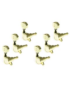 Graph Tech PRN-4721-G0 Ratio Electric Guitar Machine Heads with Mini Contemporary Button
