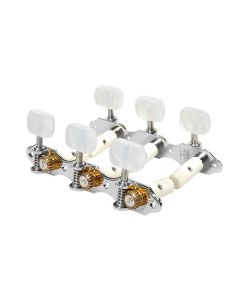 Schaller GrandTune Classic Hauser machine heads pearloid white pegs
