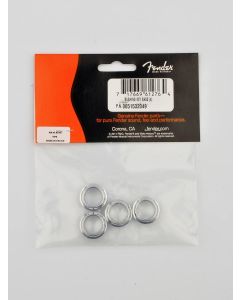 Fender Genuine Replacement Part machine head bushings for Standard Bass chrome set of 4