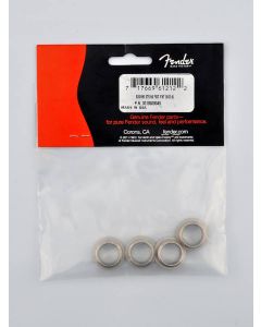 Fender Genuine Replacement Part machine head bushings for Vintage Bass chrome set of 4 