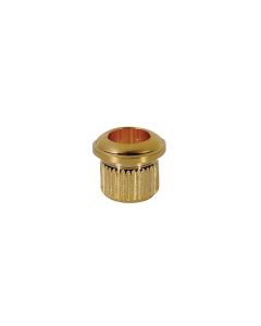 Mechaniekbussen, verguld, 6,3mm diameter, 6-pack
