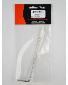 Fender Genuine Replacement Part tremolo arm for Classic Player Jaguar/Jazzmaster chrome with white tip 