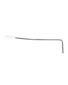 Fender Genuine Replacement Part tremolo arm for Import Jaguar/Jazzmaster chrome with white tip 